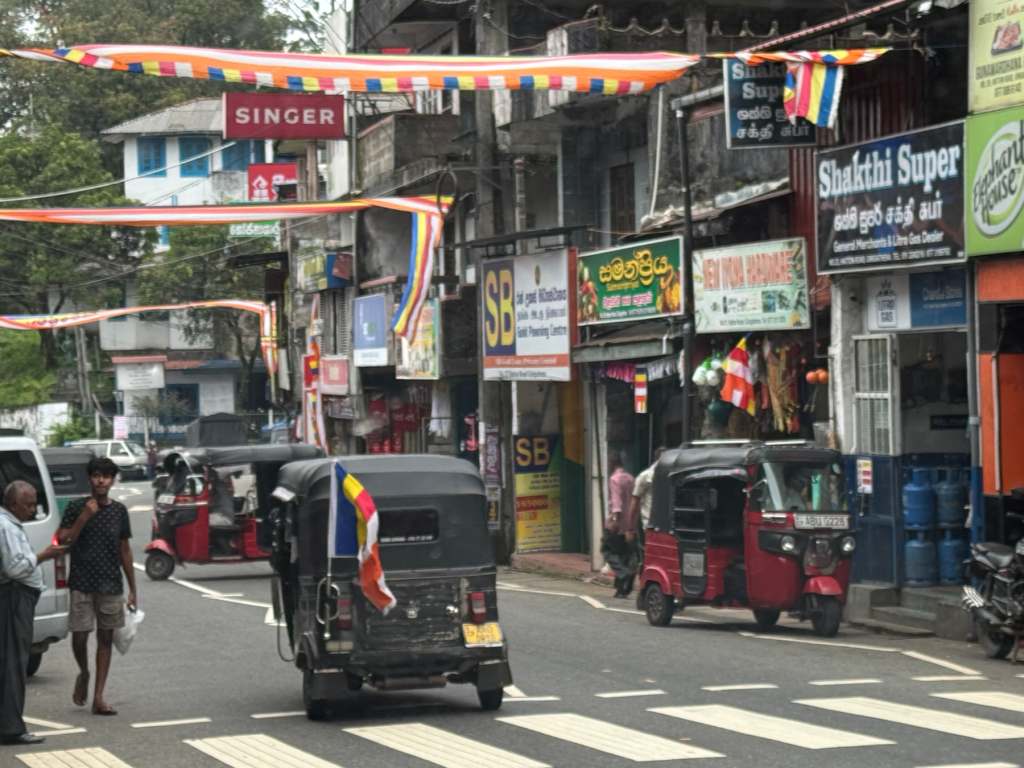 Navigating the hectic streets of Sri L:anka can be a challenge especially if in a wheelchair