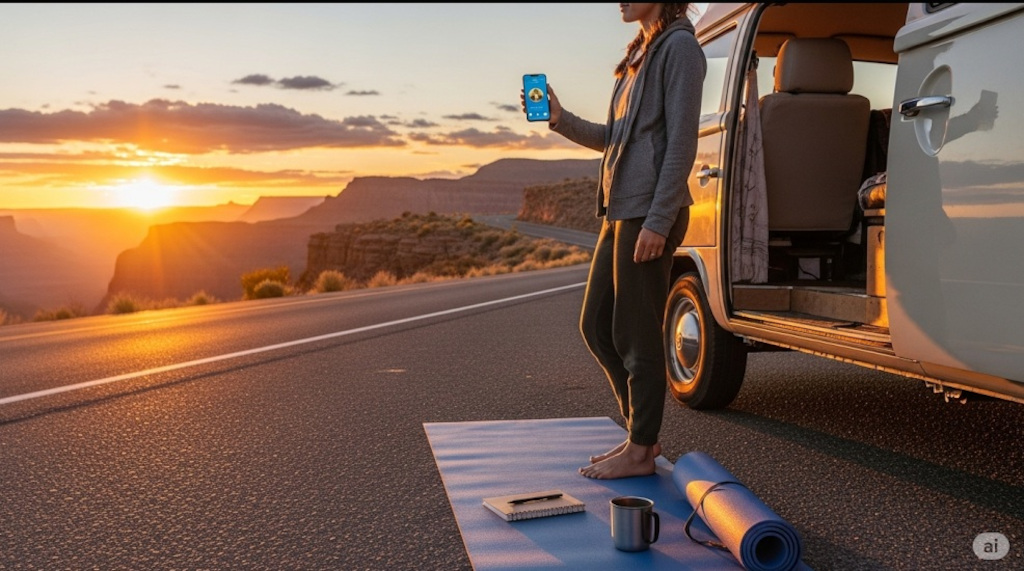 Wellness apps for travelers