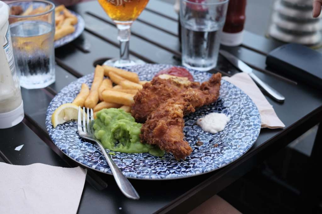 Whitby fish and chips - Spoons