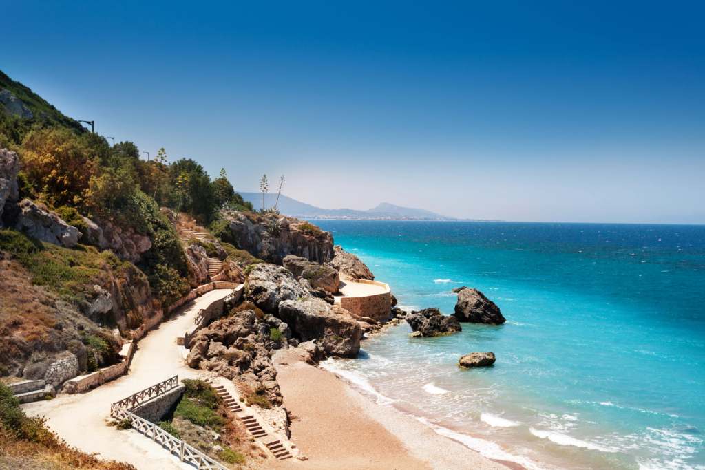 Rhodes beach