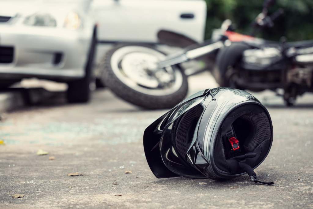 motorbike crash