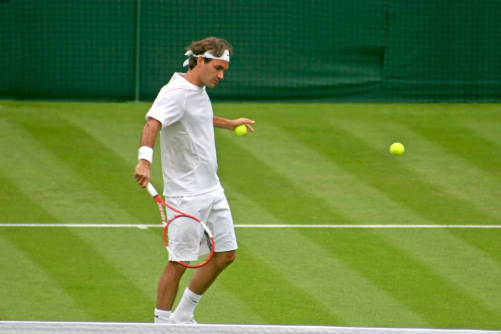 Tennis Wimbledon Roger Federer