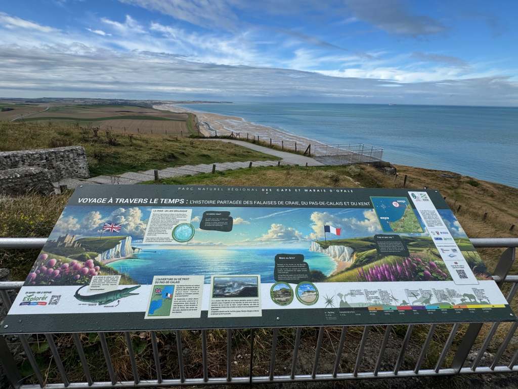 View from Cap Blanc Nez obelisk
