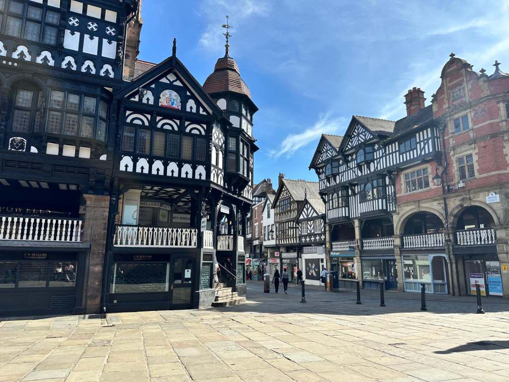 Chester is a perfectly preserved English town
