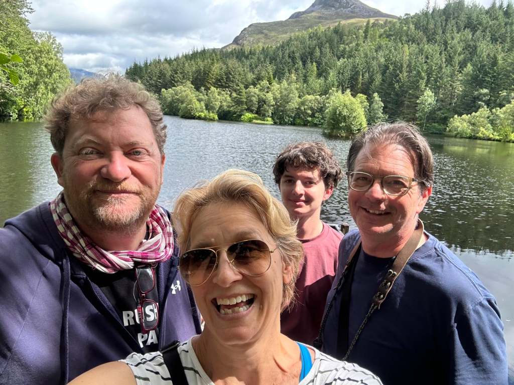 Lake outside of Glencoe