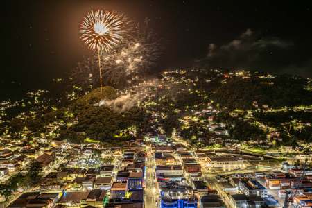 Celebrate Saint Lucia’s National Day Festival of Lights on December 13. Witness dazzling lanterns, lively parades and fireworks in Castries