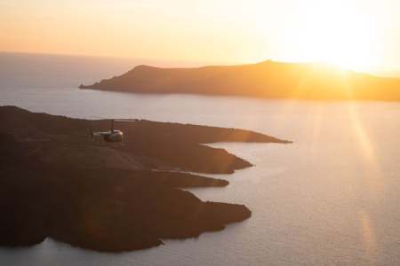 Santorini by Sky: The Ultimate Helicopter Tour Guide for First-Time Visitors