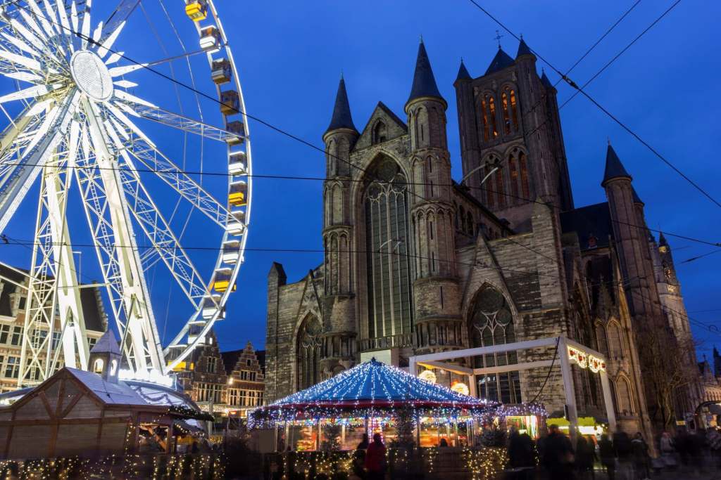 Gentse Winterfeesten (Ghent Winter Festival) Best Christmas markets in Belgium