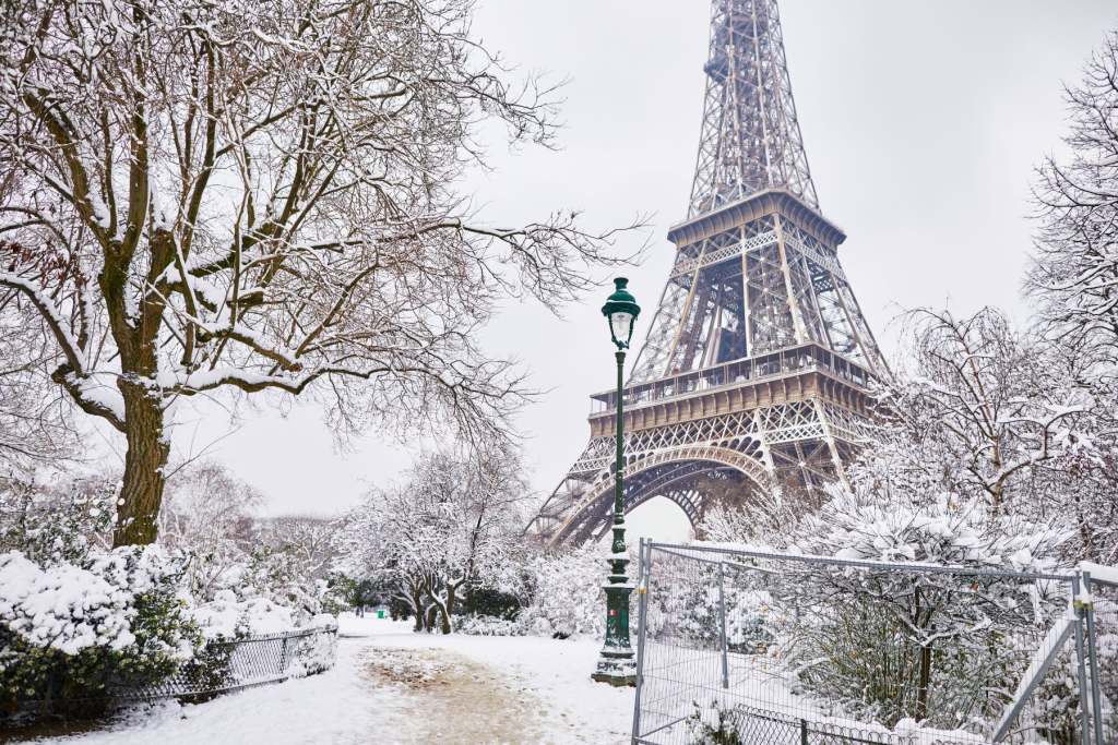 Paris in Winter and Christmas Markets in France