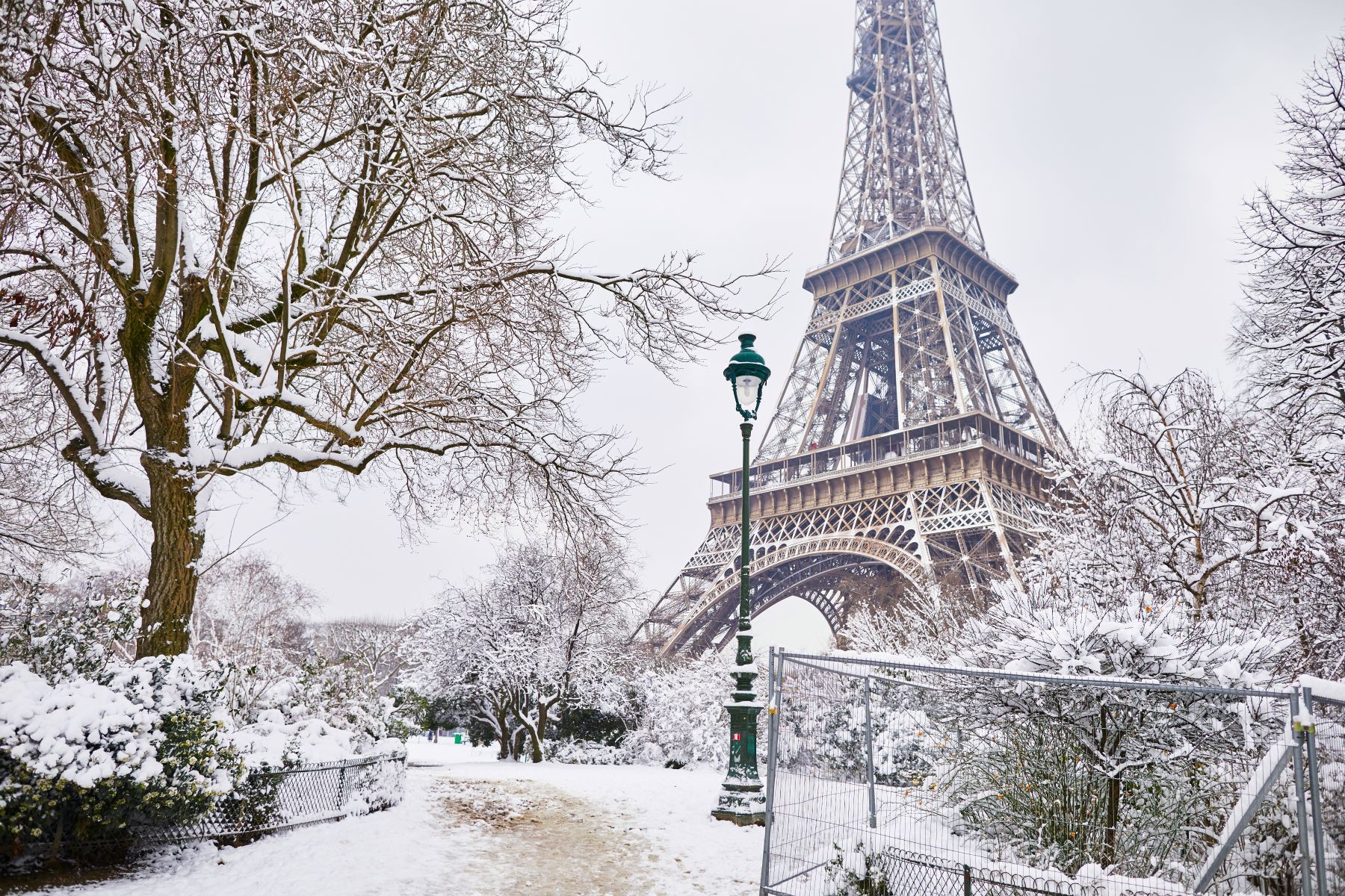 Paris in Winter and Christmas Markets in France