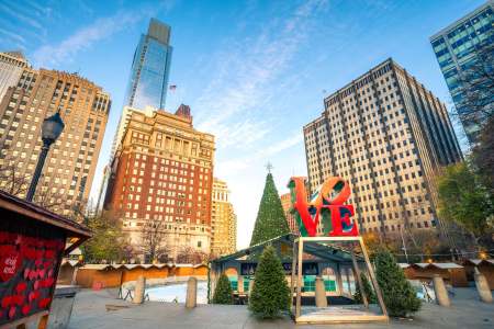 Christmas Village in Philadelphia 2025, Philadelphia, USA