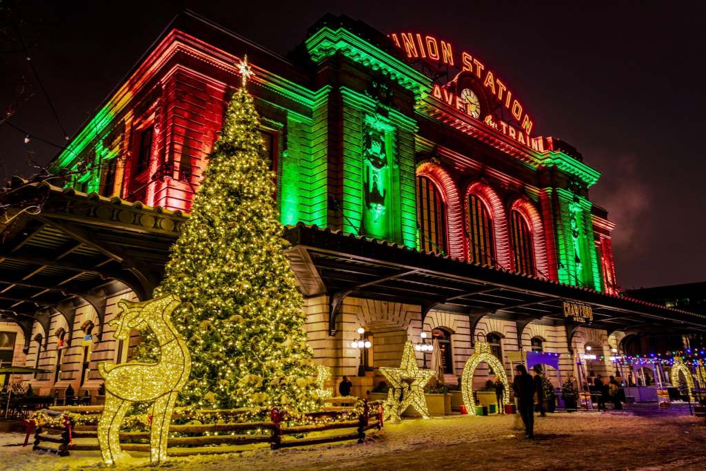 Denver Union Station Christmas