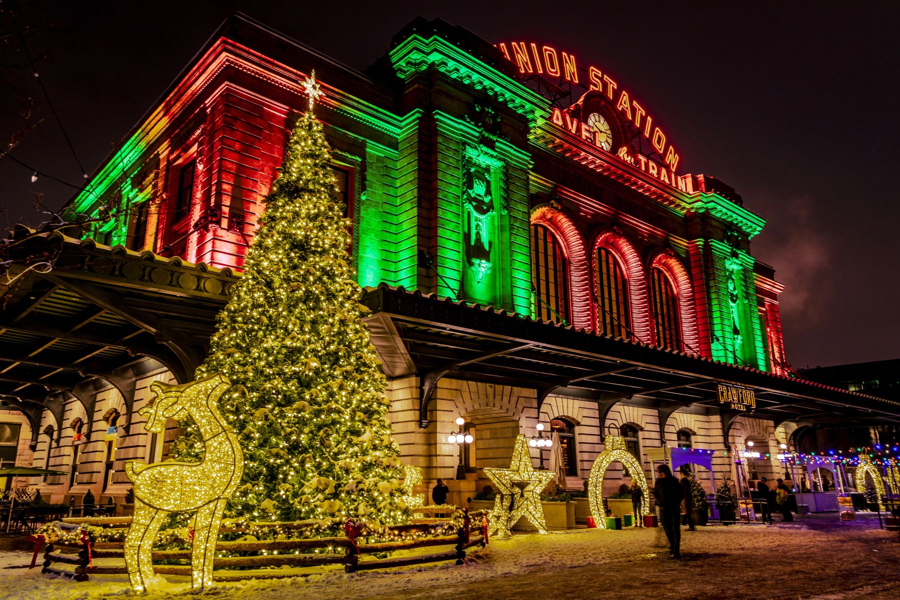 Denver Union Station Christmas