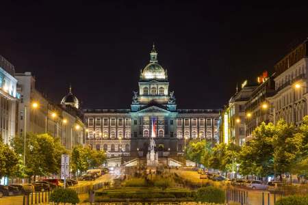 Wenceslas Square Christmas Market 2025, Prague, Czechia