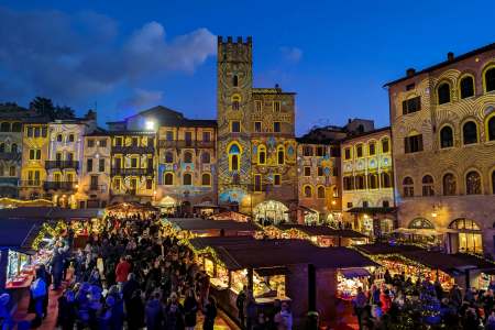 Arezzo Città del Natale (Villaggio Tirolese) 2025, Arezzo, Italy