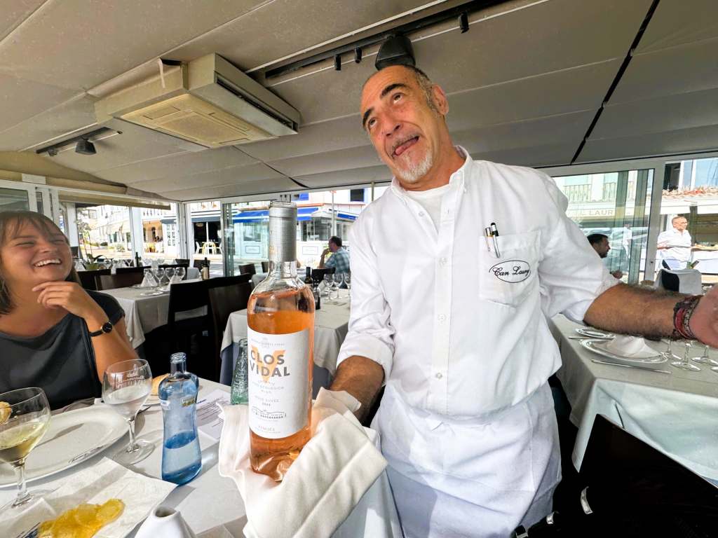 Wonderful food and service at Can Laury Sitges