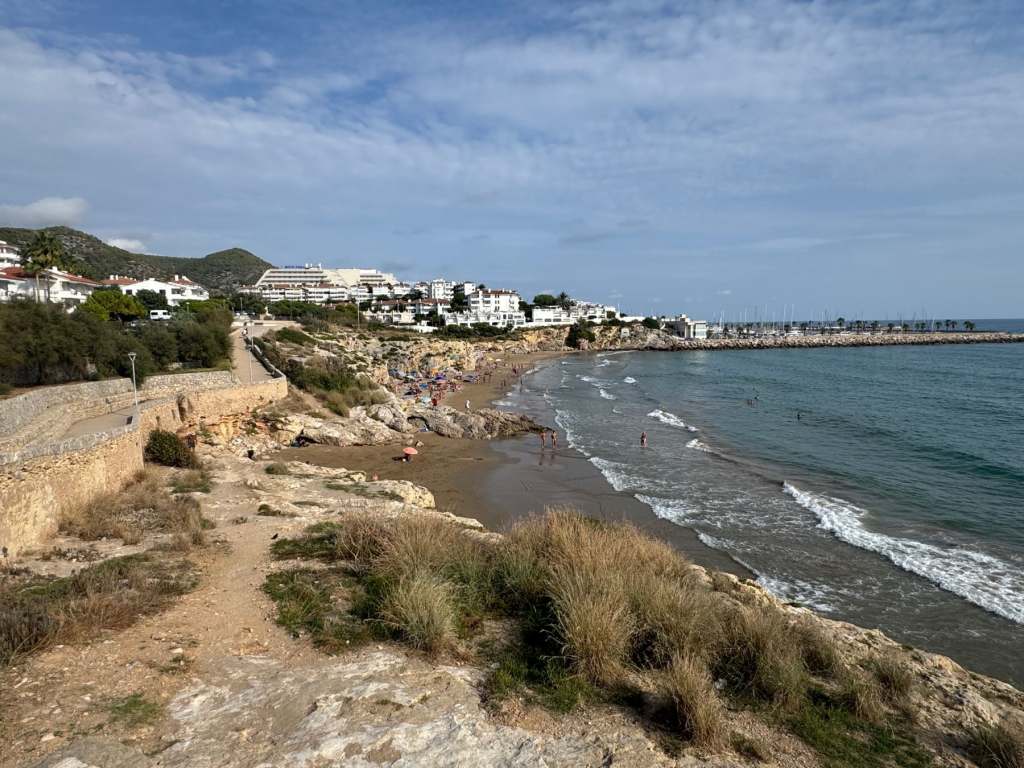 Sitges has 18 beaches including one naturalist beach
