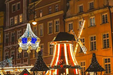 Wrocław Christmas Market (Jarmark Bożonarodzeniowy) 2025, Wrocław, Poland