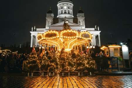 Helsinki Christmas Market (Tuomaan Markkinat) 2025, Helsinki, Finland