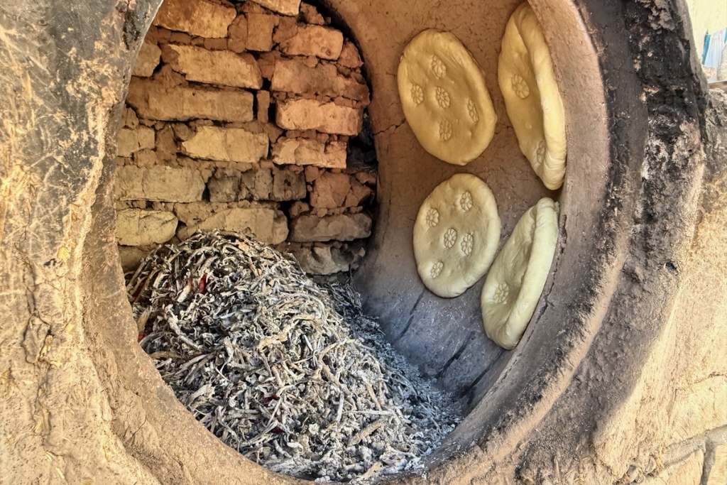 Bread Making in Samarkand, Uzbekistan