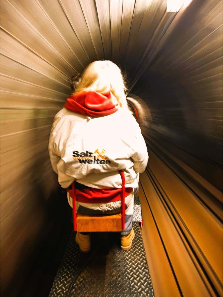 Salzwelten Salzburg salt mine underground tour