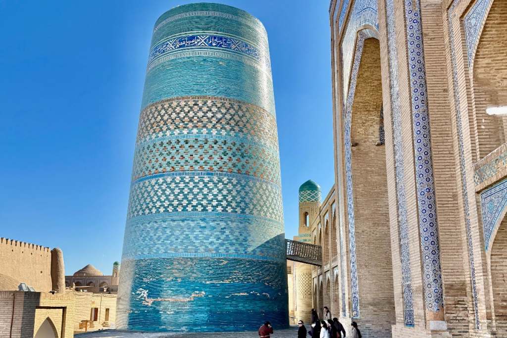Kalta Minor Minaret in Khiva, Uzbekistan