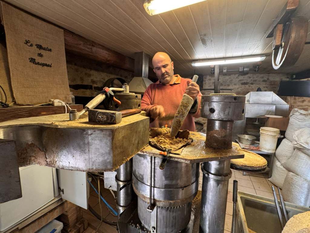 Pascal at Le Moulin de Maneyrol in the Dordogne
