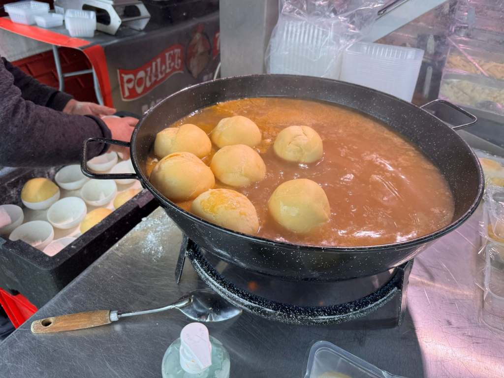 Miquet at market in Terrason-Laviledieu