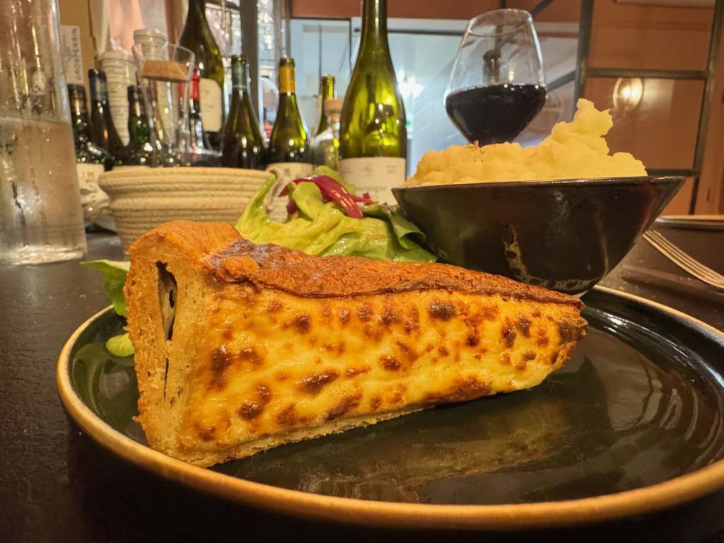 The quiche at Soul Kitchen