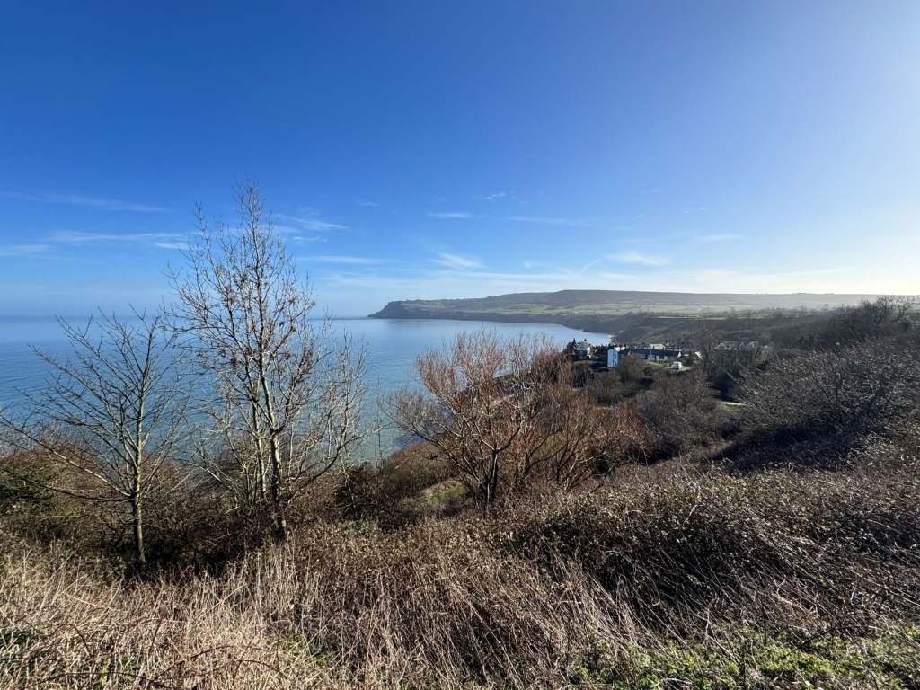 View from Hotel Victoria Robin Hood's Bay