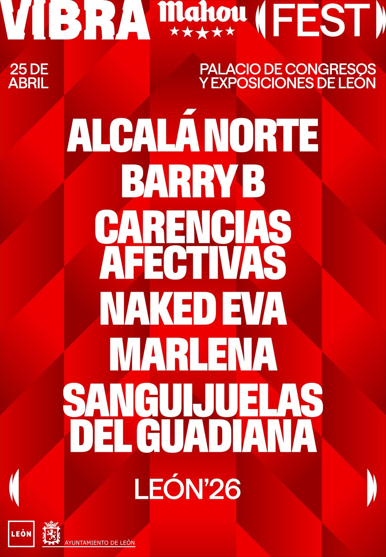 WEB-LINEUP-LEON_VMF26 Vibra Mahou Fest León