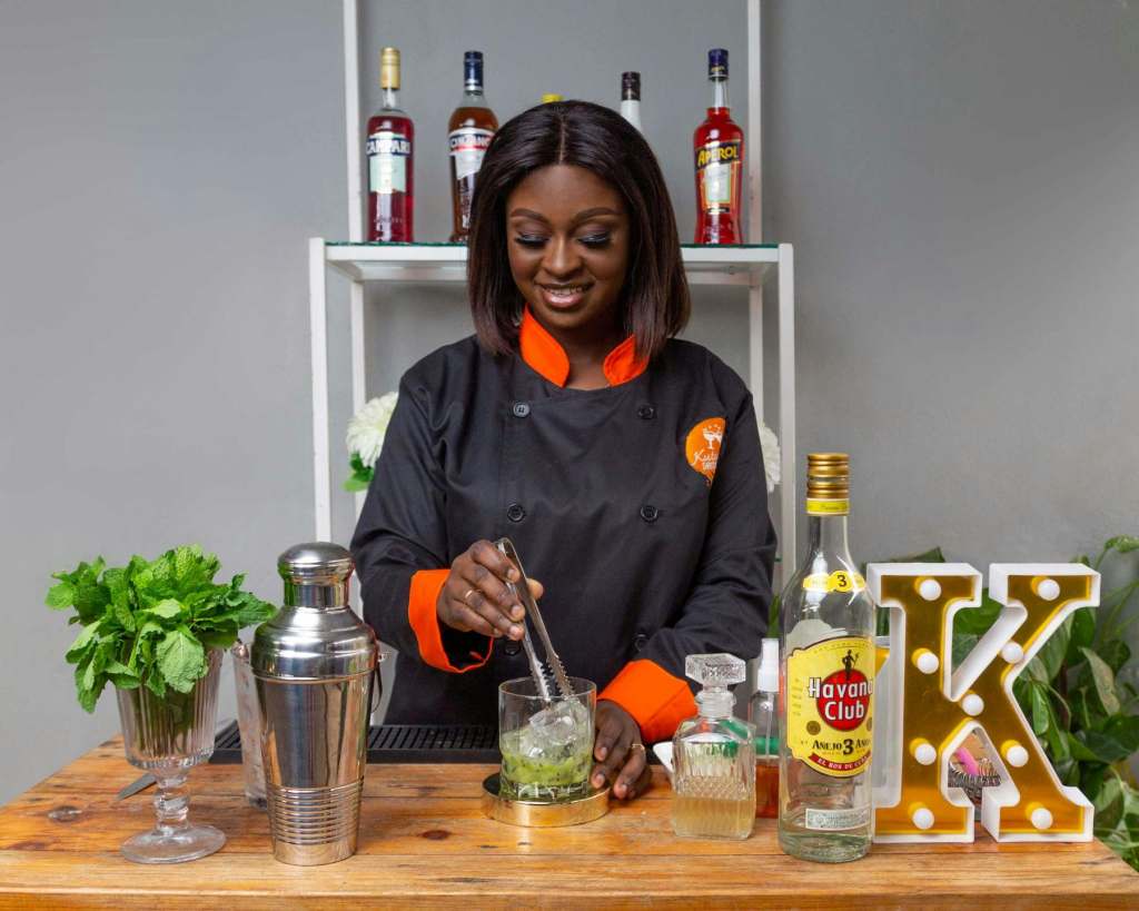 bartending mixologist