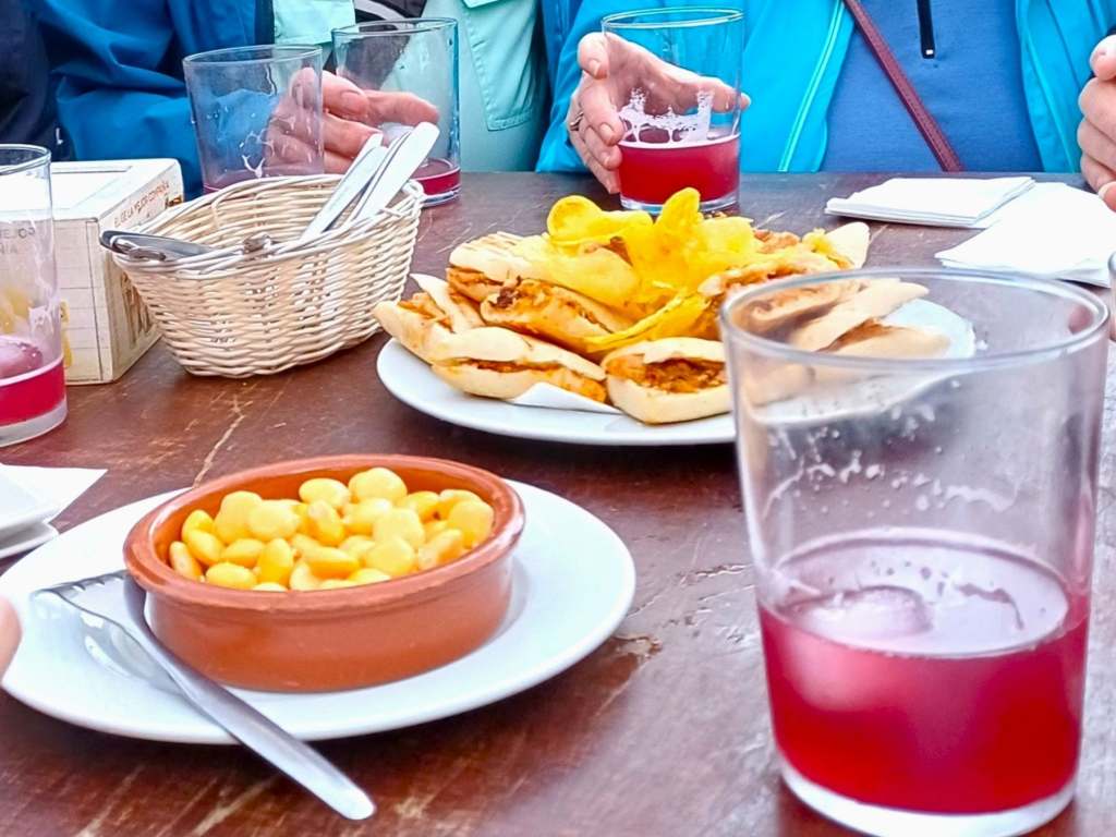 Tapas spread