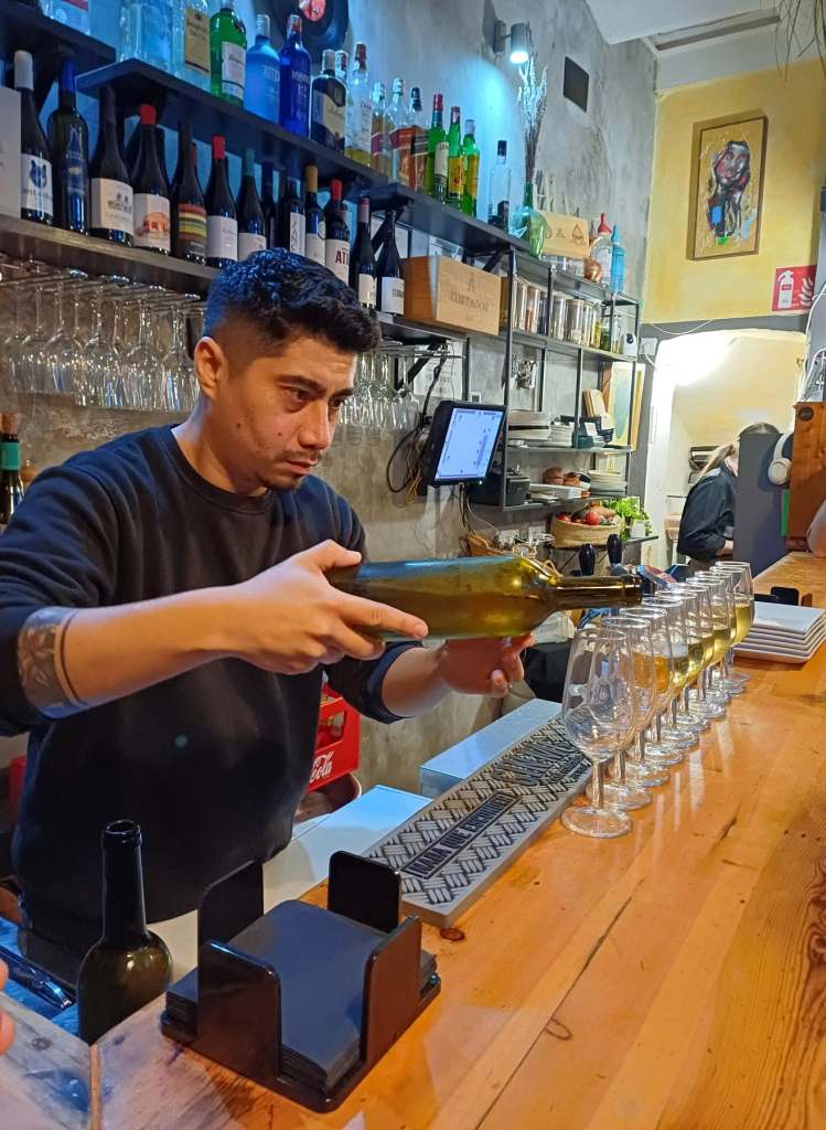 Sherry at Ajo & Agua