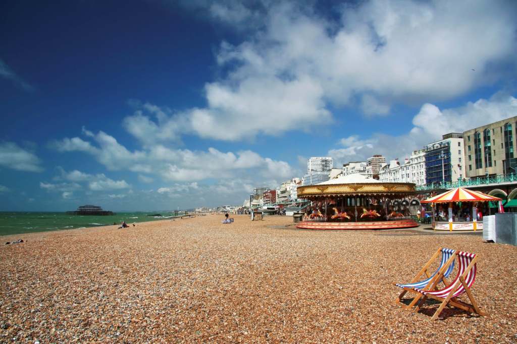 nude beach in Brighton