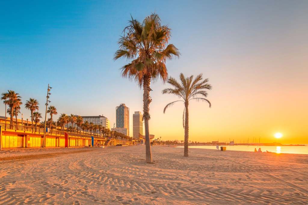 nude beaches in Barcelona