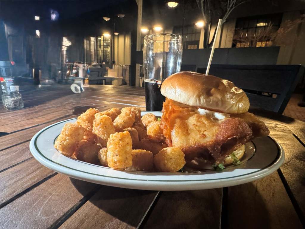 Scout & Scholar cod sandwich