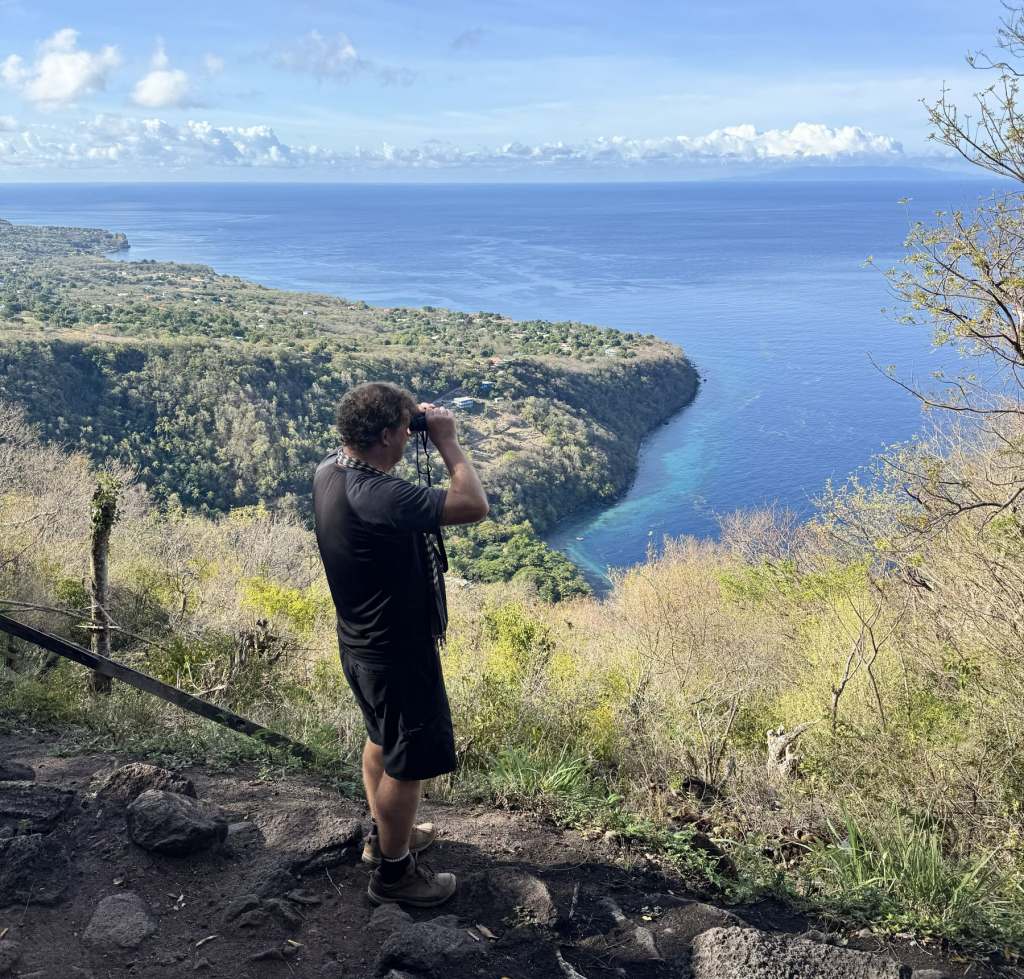 Mark on the Gros piton Hike
