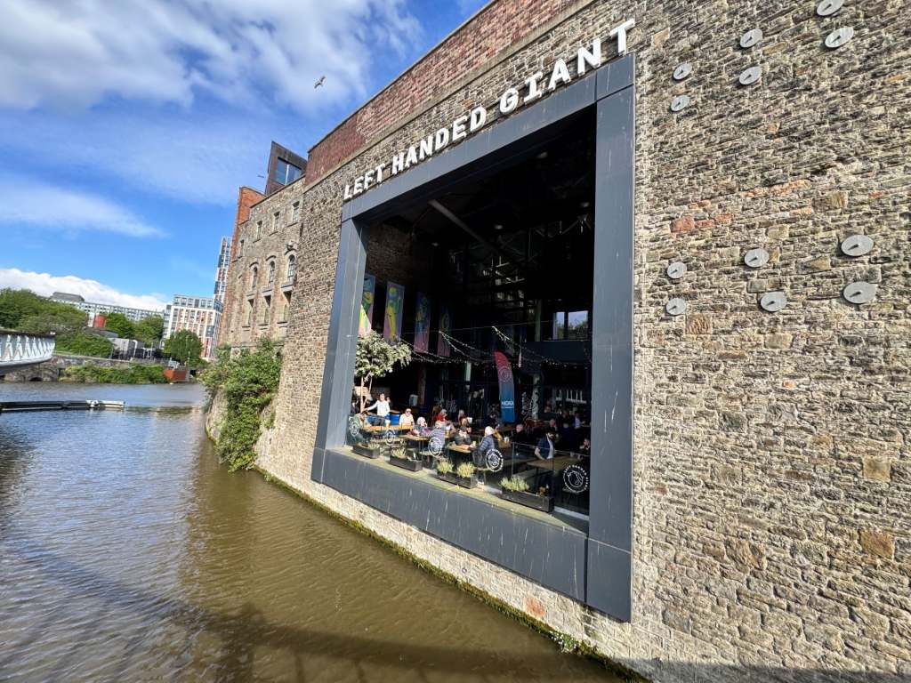 Left-Handed Giant Brewery in Bristol