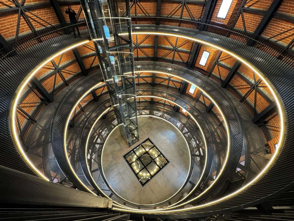 Inside the new Klaipėda castle