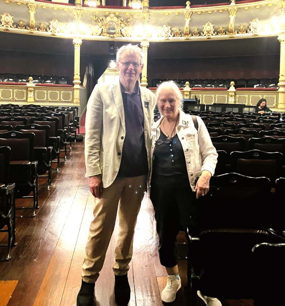 Eileen & Roger in the National Theatre, San Jose