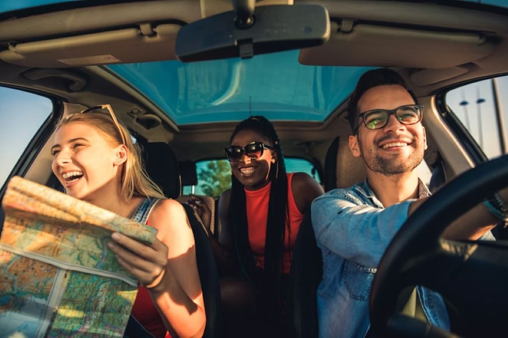 car unsplash road trip