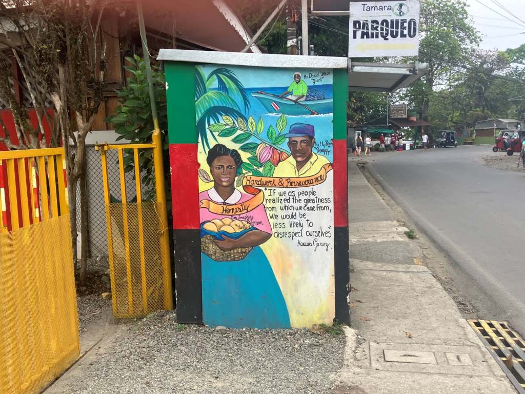 Murals at Puerto Viejo
