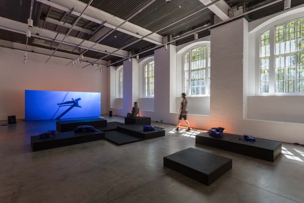 Elisa Giardina Papa, She Flickered In and Out of History, 2026. Installation view at Institute of Contemporary Arts, London, 2026. Photograph © Rob Harris.
