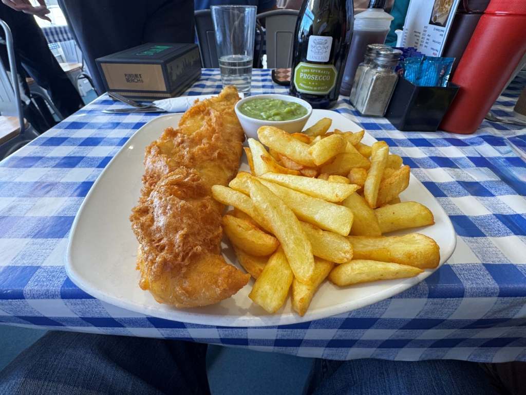 Proper fish and chips