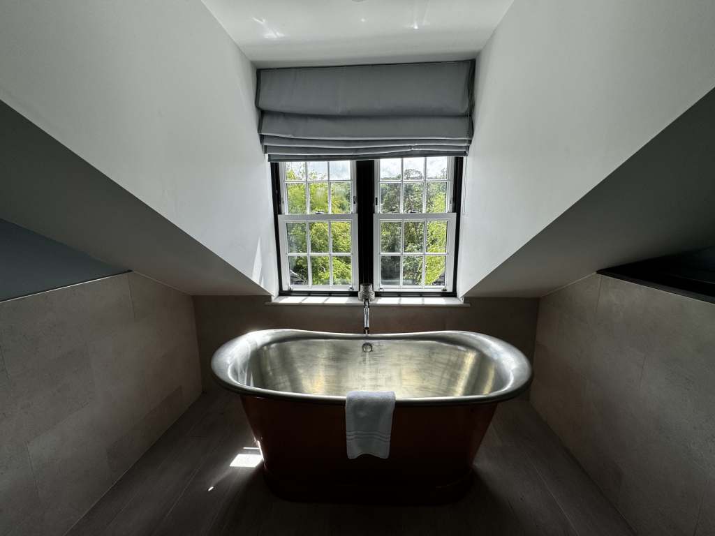 Bathtub with a view at The Swan Hotel & Spa