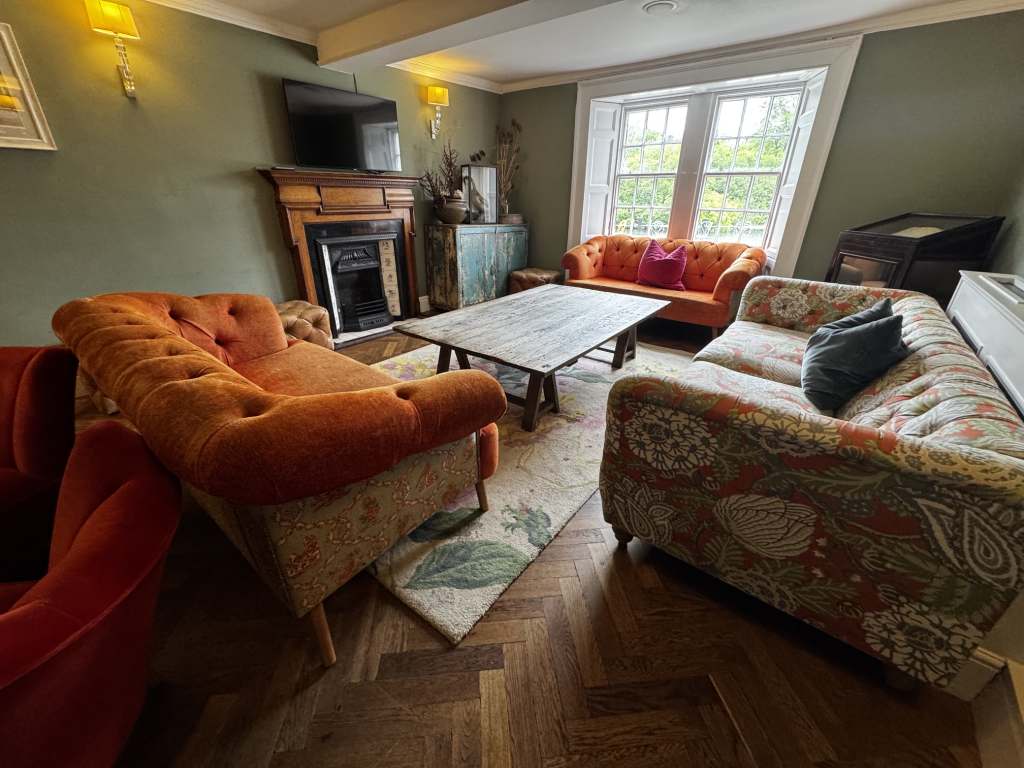 One of the many rooms at the Swan Inn