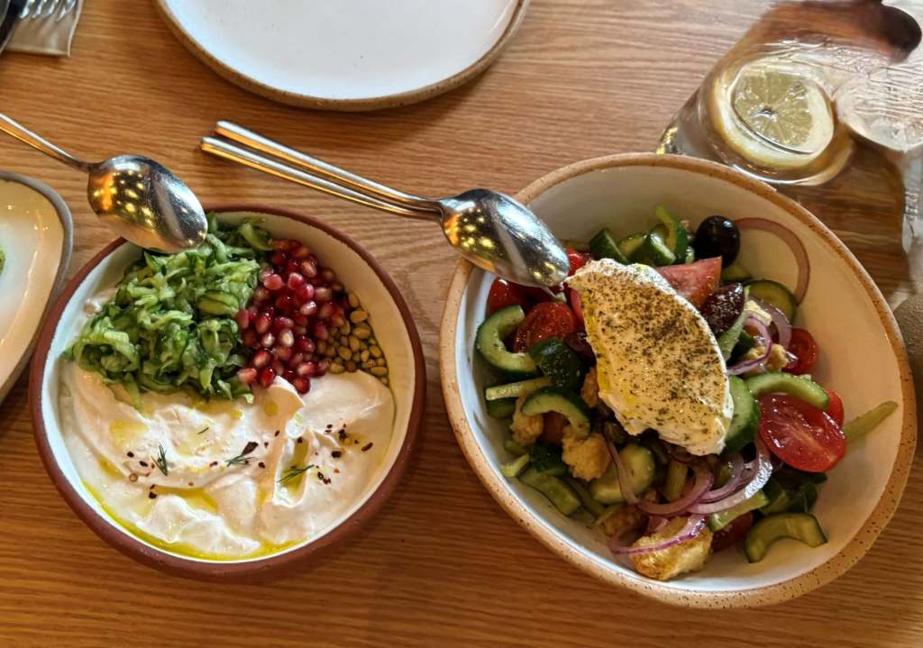 Gin mezze starters Paphos old town by Renate Ruge