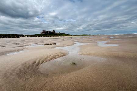 Glamping in Northumberland near Bamburgh Castle
