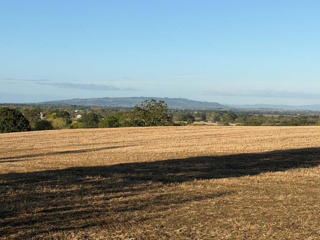 The view of the Malvern Hills